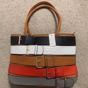 Top Handles Medium Buckle Handbag